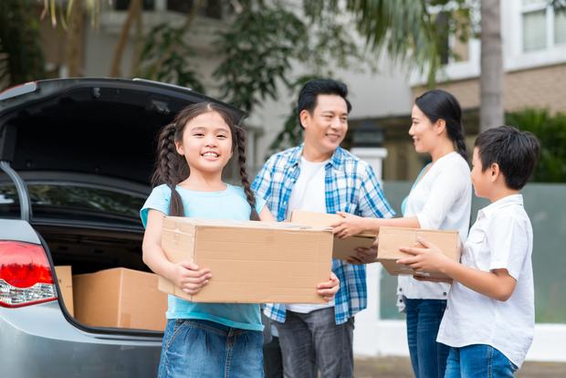 Families of differing type preferences supporting each other during a transition